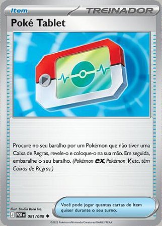 Poké Tablet (081/88) ( Reverse Foil - Equilibrio Perfeito NM )