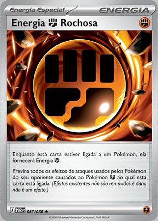 Energia L Rochosa (087/88) ( Foil - Equilibrio Perfeito NM )
