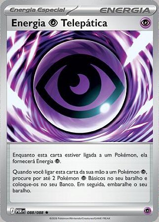 Energia P Telepática (088/88) ( Foil - Equilibrio Perfeito NM )