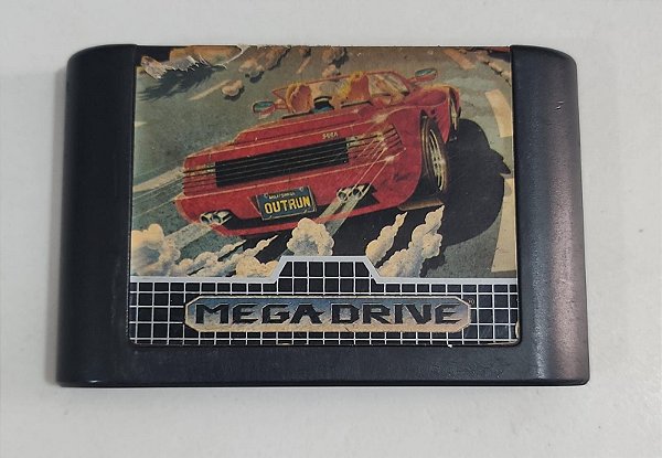 Out Run - Mega Drive Tectoy ( USADO )