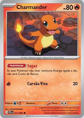Charmander (011/094) ( Normal - Fogo Fantasmagórico NM )
