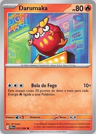 Darumaka (015/094) ( Normal - Fogo Fantasmagórico NM )