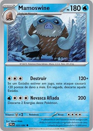 Mamoswine (025/094) ( Normal - Fogo Fantasmagórico NM )