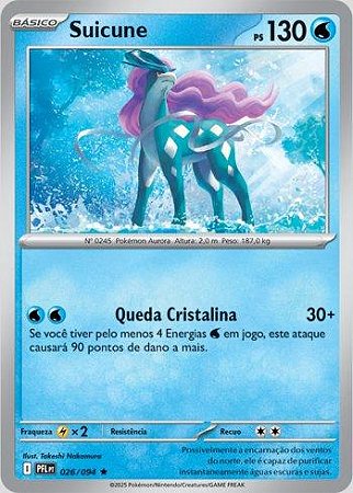 Suicune (026/094) ( Foil - Fogo Fantasmagórico NM )
