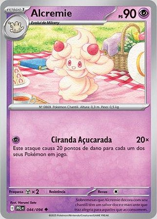 Alcremie (044/094) ( Normal - Fogo Fantasmagórico NM )