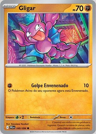 Gligar (049/094) ( Reverse Foil - Fogo Fantasmagórico NM )