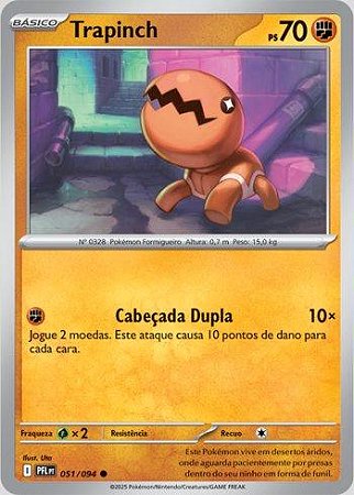 Trapinch (051/094) ( Normal - Fogo Fantasmagórico NM )