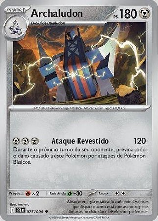Archaludon (075/094) ( Normal - Fogo Fantasmagórico NM )