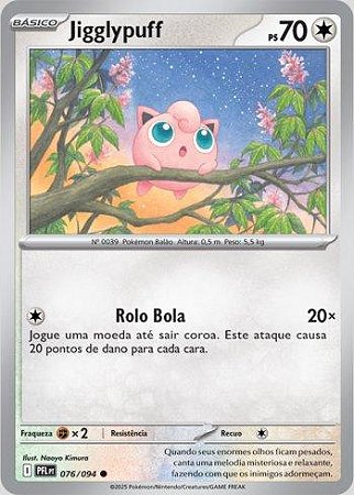 Jigglypuff (076/094) ( Normal - Fogo Fantasmagórico NM )