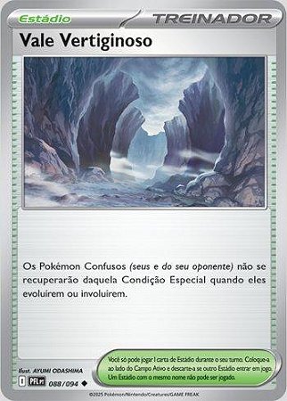 Vale Vertiginoso (088/094) ( Reverse Foil - Fogo Fantasmagórico NM )
