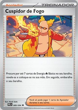 Cuspidor de Fogo (089/094) ( Normal - Fogo Fantasmagórico NM )