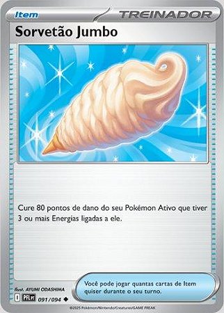 Sorvetão Jumbo (091/094) ( Normal - Fogo Fantasmagórico NM )