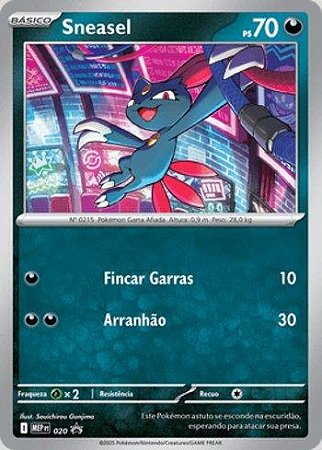 Sneasel (020/∞) ( Foil - Mega Evolution Promos NM )