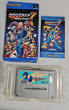 Rockman 7 CIB - Super Famicom ( USADO )