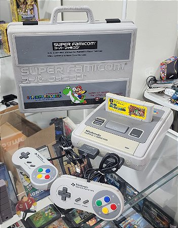 Console Super Famicom na Maleta ( USADO )