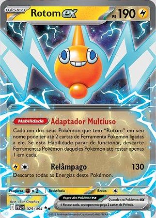Rotom ex (029/094) ( Foil - Fogo Fantasmagorico NM )