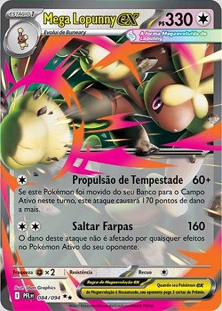 Mega Lopunny ex (084/094) ( Foil - Fogo Fantasmagorico NM )