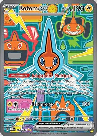 Rotom ex (126/094) ( Foil - Fogo Fantasmagorico NM )