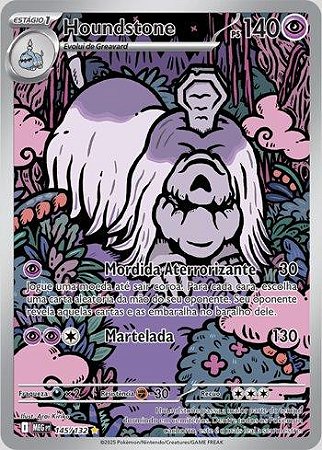 Houndstone (145/132) ( Foil - Megaevolução NM )