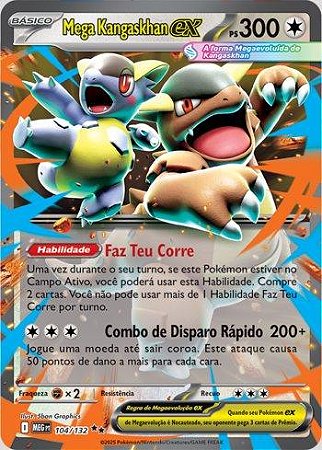 Mega Kangaskhan ex (104/132) ( Foil - Megaevolução NM )