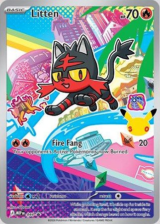 Litten (044/∞) ( Promo NM )