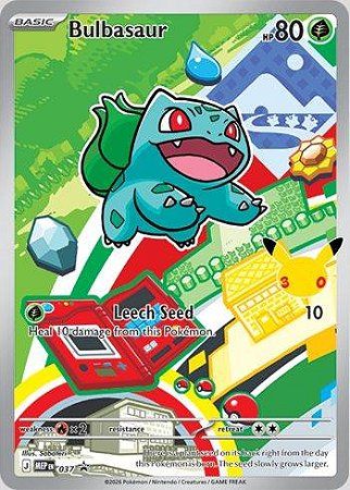 Bulbasaur (037/∞) ( Promo NM )