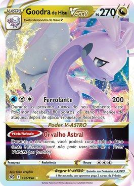 Goodra de Hisui-V-ASTRO (136/196) ( Foil - Origem Perdida NM )