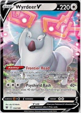 Wyrdeer-V (134/189) ( Foil - Estrelas Radiantes NM ) Americano