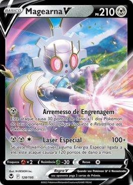 Magearna-V (128/195) ( Foil - Tempestade Prateada NM ) Americano