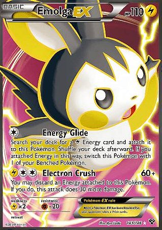 Emolga-EX (143/146) ( Foil - XY NM )