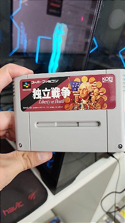 LIBERTY or DEATH Dokuritsu Senso - Super Famicom ( USADO )