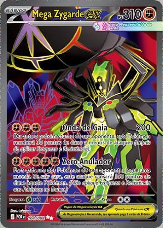 Mega Zygarde ex (104/88) ( Foil - Equilibrio Perfeito NM )