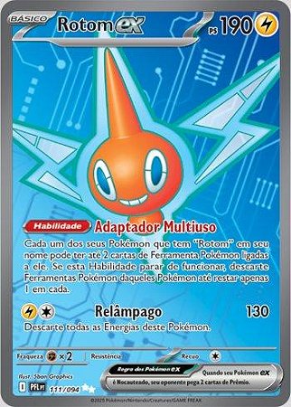 Rotom ex (111/094) ( Foil - Fogo Fantasmagórico NM )