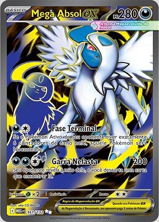 Mega Absol ex (161/132) ( Foil - Megaevolução NM )