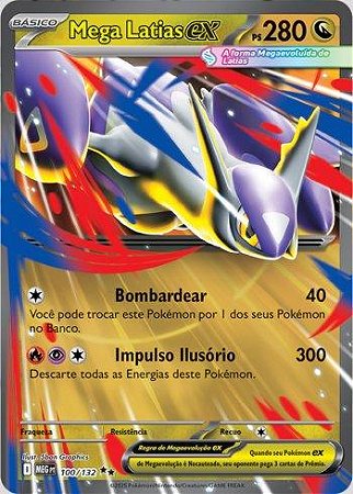 Mega Latias ex (100/132) ( Foil - Megaevolução NM )