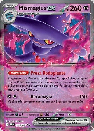 Mismagius ex (036/094) ( Foil - Fogo Fantasmagórico NM )