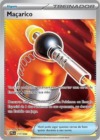Maçarico (117/094) ( Foil - Fogo Fantasmagorico NM )