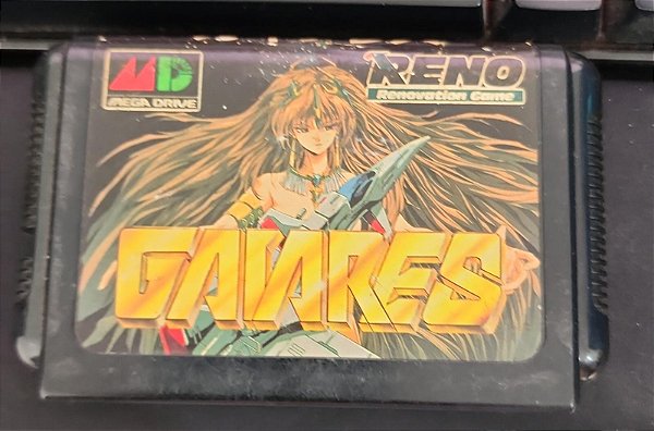 Gaiares - Mega Drive JP ( USADO )