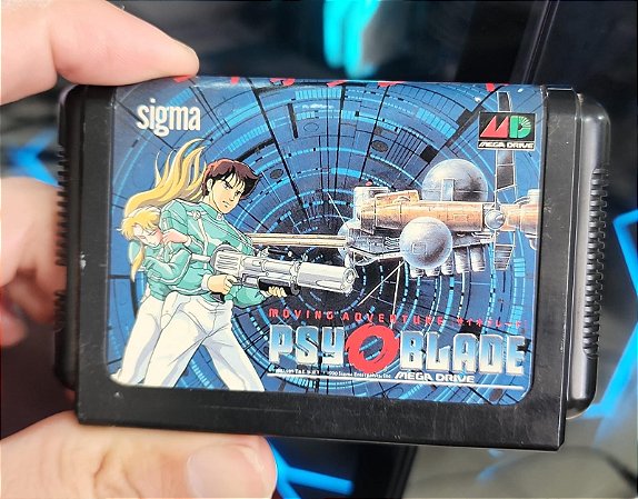 Moving Adventure Psy O Blade - Mega Drive JP ( USADO )