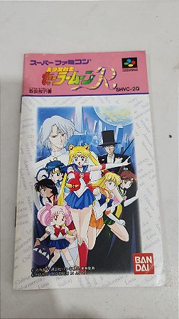 Manual Pretty Girl Warrior Sailor Moon R - Super Famicom ( USADO )