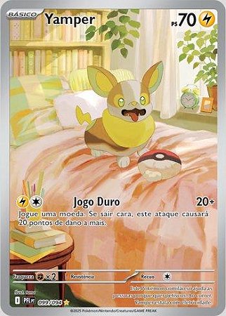 Yamper (099/094) ( Foil - Fogo Fantasmagorico NM )