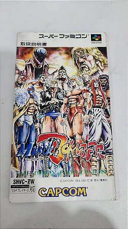 Manual Muscle Bomber - Super Famicom ( USADO )
