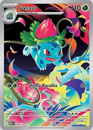 Ivysaur (134/132) ( Foil - Megaevolução NM )