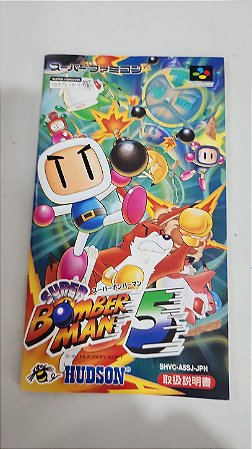 Manual Bomberman 5 - Super Famicom ( USADO )