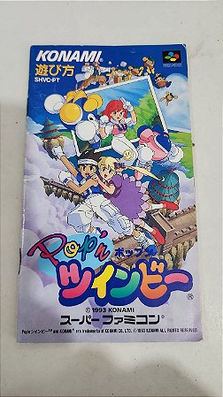 Manual Pop'n TwinBee - Super Famicom ( USADO )