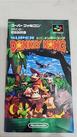 Manual Donkey Kong - Super Famicom ( USADO )