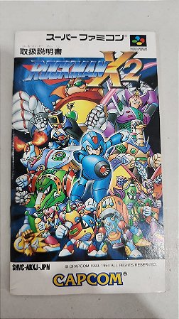 Manual Rockman X2 - Super Famicom ( USADO )