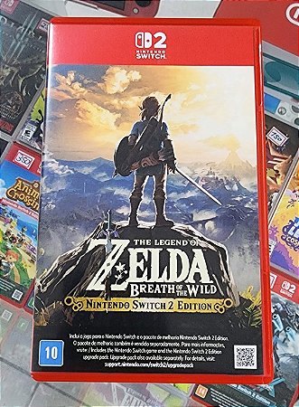 The Legend of Zelda Breath Of The Wild - Nintendo Switch 2 ( USADO )