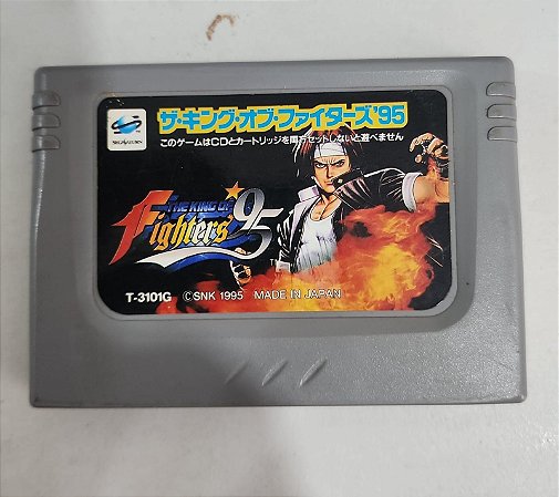 The king of fighters 95 cartucho de expansao room sega saturno usado