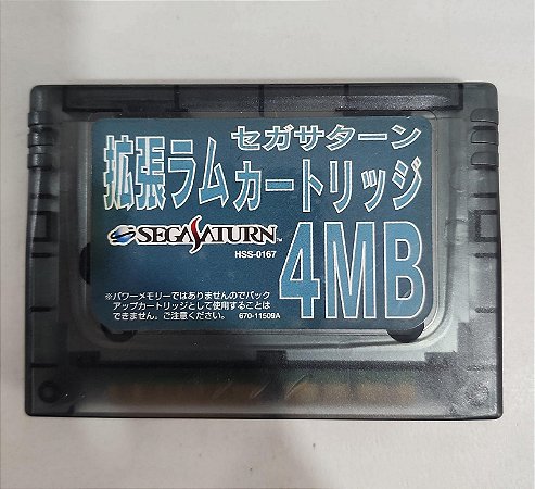 Cartucho Expanção de Memória 4MB Sega Saturn
